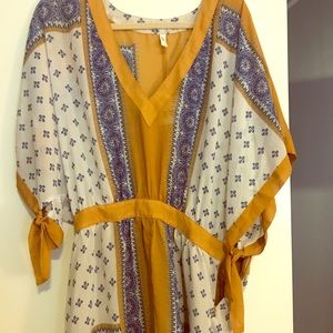Free People NWT printed tunic dress